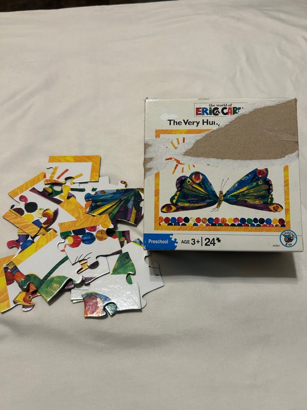 Eric Carle Very Hungry Caterpillar puzzle 24 pieces, age 3+